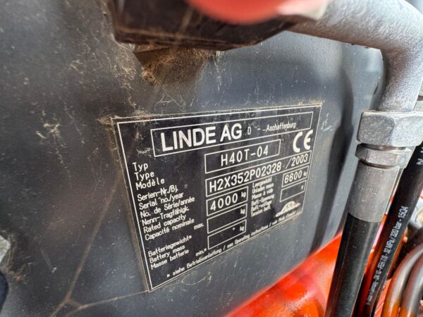 2003 Linde H40T-04 - imagine 9