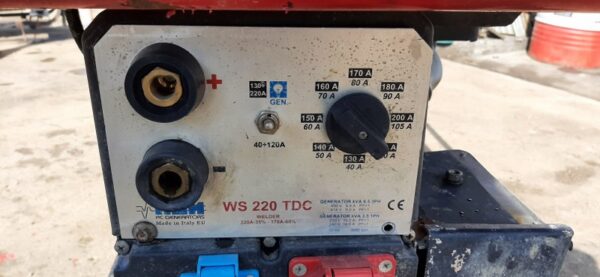 Generator curent cu Aparat de sudura Gesan WS220 DC - imagine 3