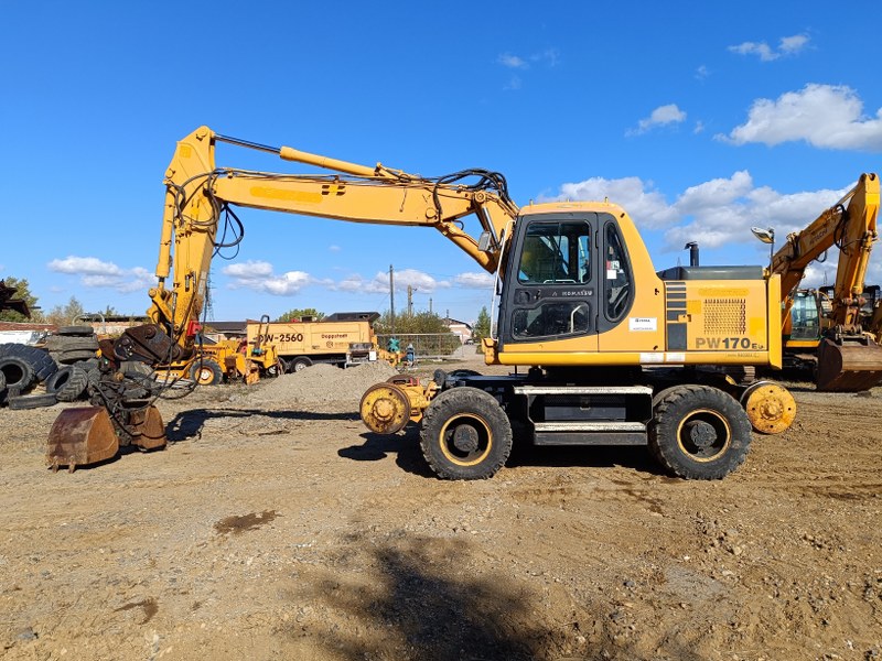 2003 Komatsu PW170ES-6 FEROVIAR - imagine 2