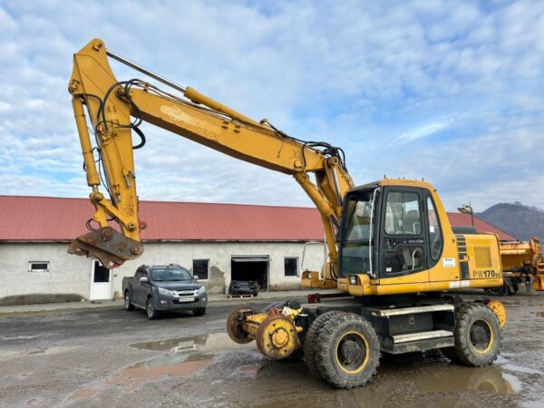 2005 Komatsu PW170 ES FEROVIAR - imagine 4