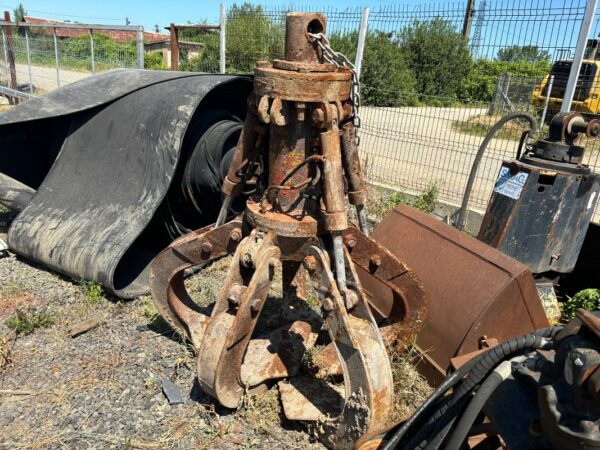 Graifer hidraulic pentru excavator - imagine 3