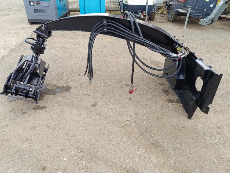 Greifer rotativ hidraulic complet echipat (ex. Bobcat)