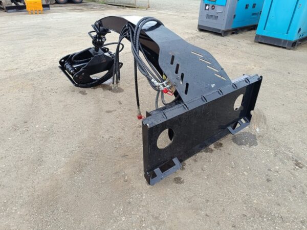 Greifer rotativ hidraulic complet echipat (ex. Bobcat) - imagine 2