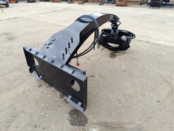 Greifer rotativ hidraulic complet echipat (ex. Bobcat) - imagine 5