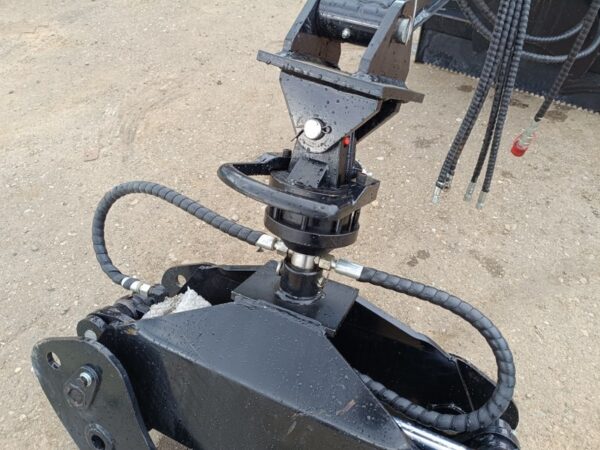 Greifer rotativ hidraulic complet echipat (ex. Bobcat) - imagine 9